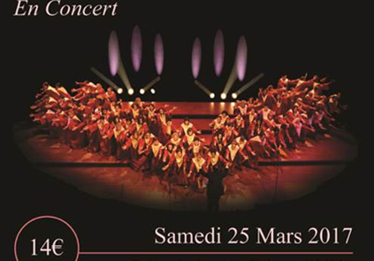 Concert le 25 Mars 2017 à 20h30 à l’église de Castanet Tolosan 